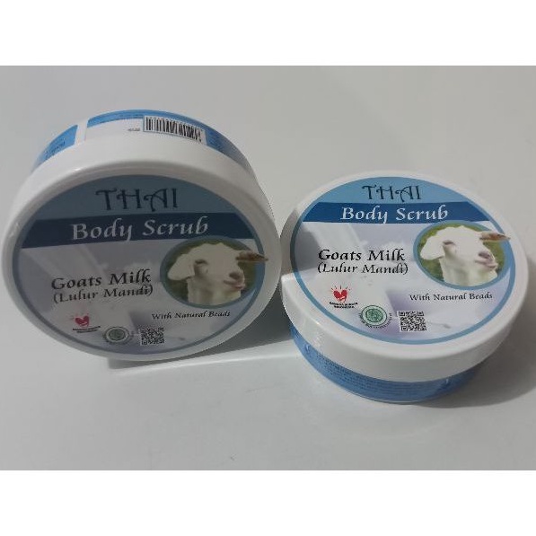 Lulur Susu Kambing Thai Goats Milk 200gr Body Scrub
