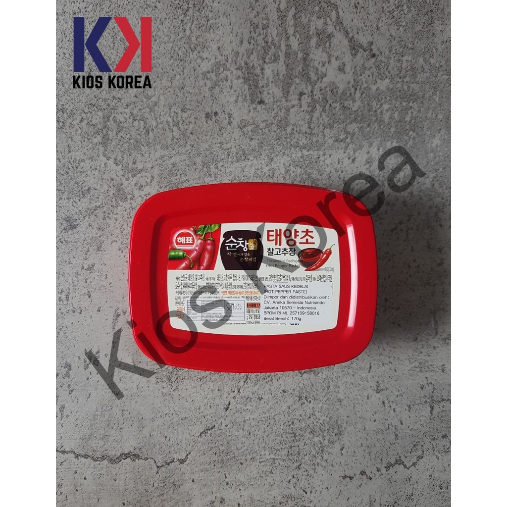 

Sajo Gochujang - Hot Pepper Paste 170gr Pasta Cabe Korea