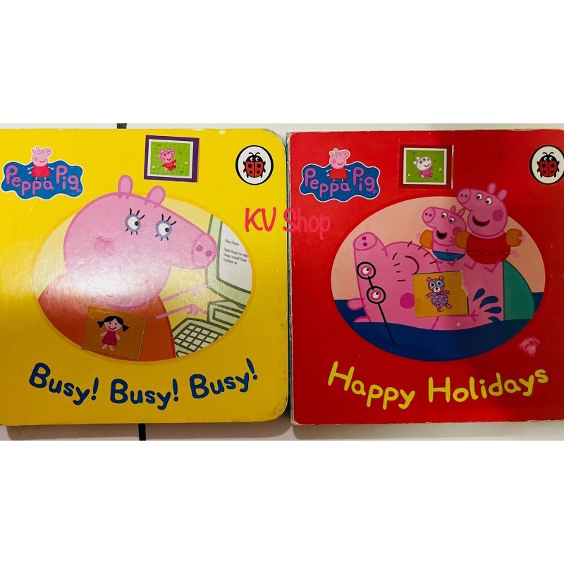 Preloved Peppa Pig Story Book / Buku Cerita Anak Peppa Pig