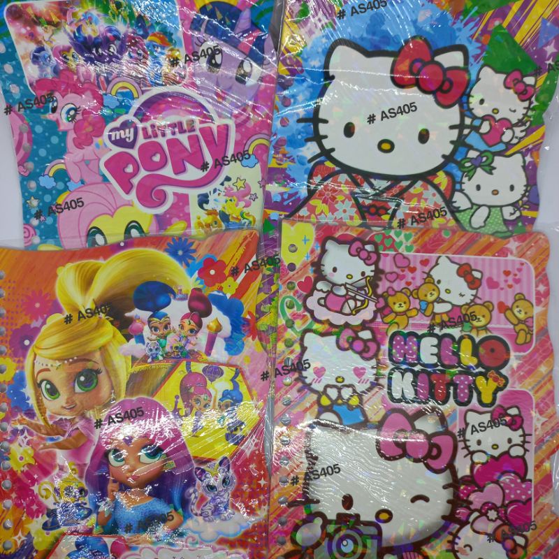 

Loose Leaf Kertas Binder A5 Kartun Lucu Fancy Cewe