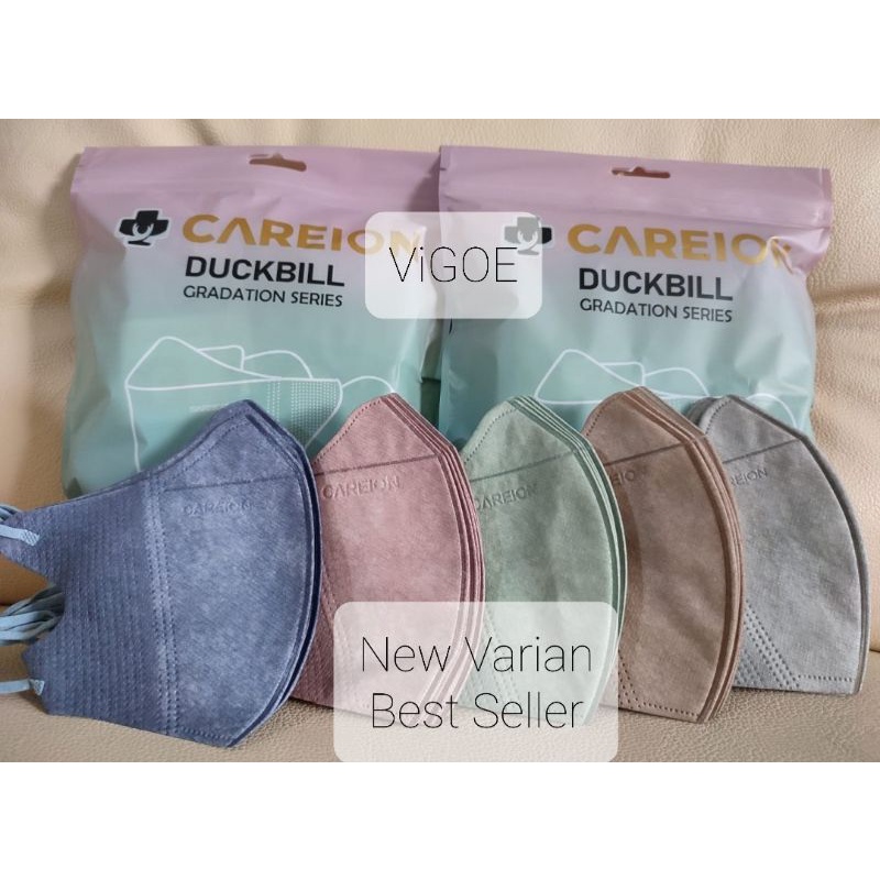 Masker Duckbil Premium Embos Careion isi 50 Tebal