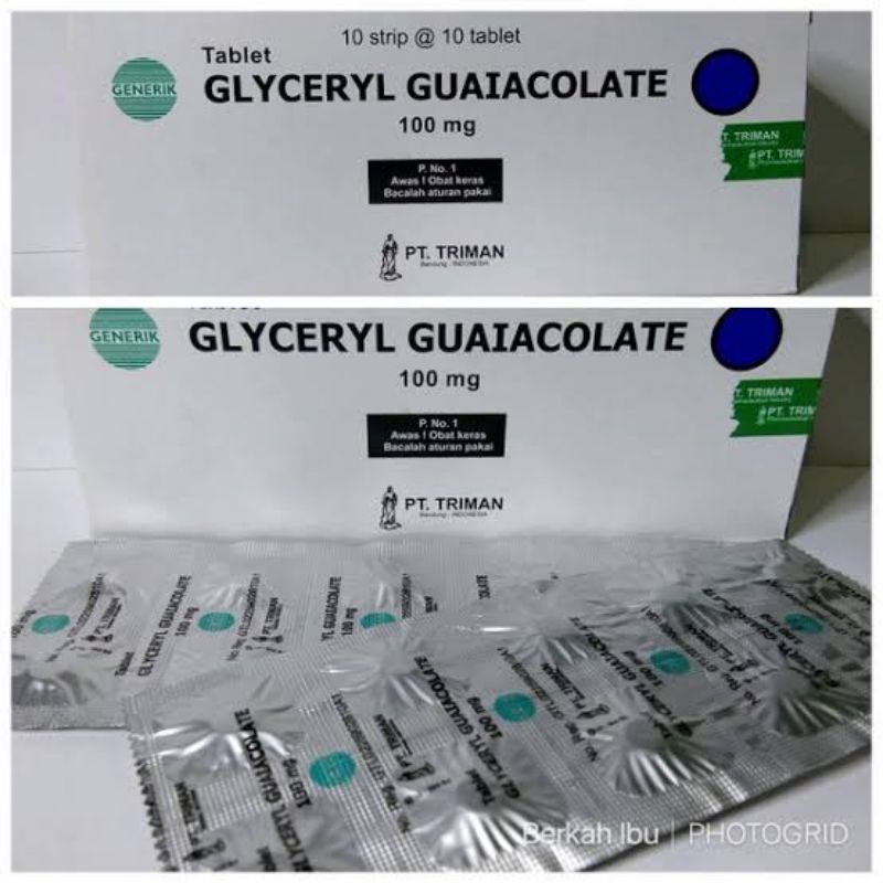 GLYCERYL GUAIACOLATE 1 strip