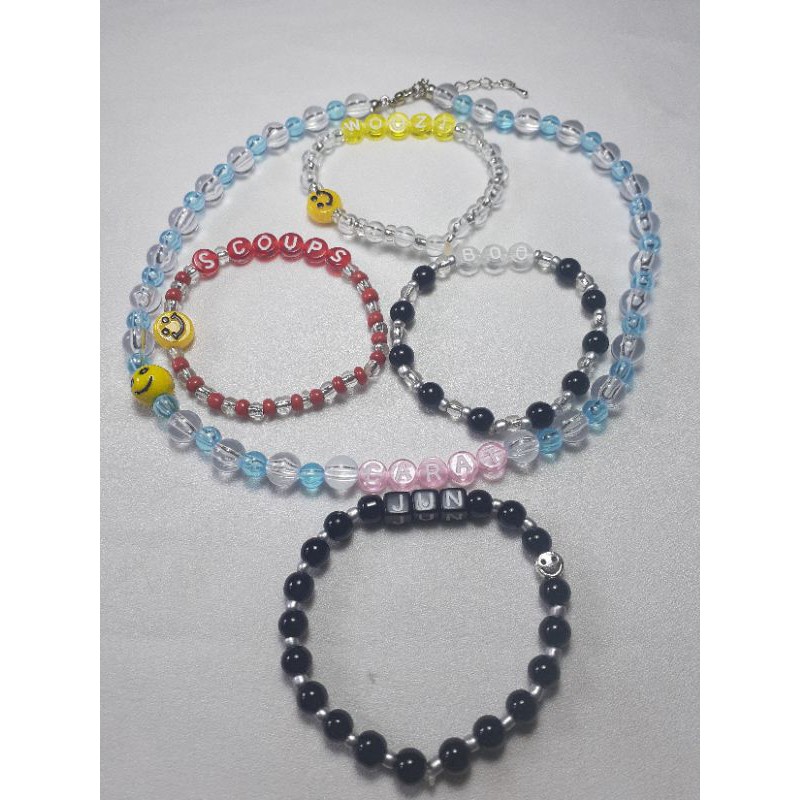 Seventeen Beads Bracelet Joshua / Boo / Woozi / Scoups / Jun / Carat