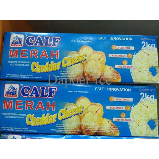 

Keju CALF Merah 2kg