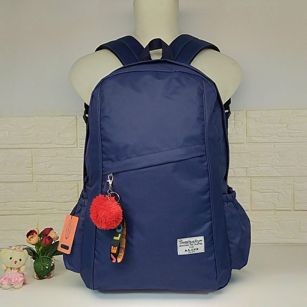 TAS RANSEL SEKOLAH WANITA DAN PRIA/TAS PUNGGUNG/BACKPACK FASHION ANAK REMAJA MURAH  CRV -002