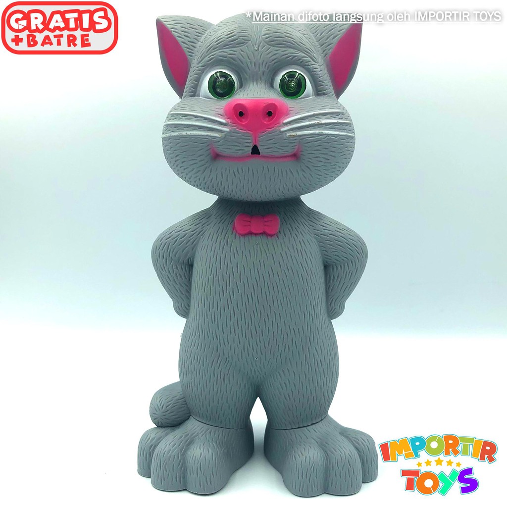 Mainan Talking Tom Reactive Touch Sensitive Artificial Intelligent