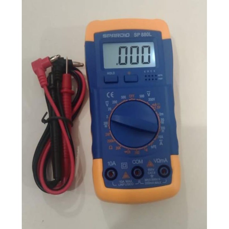 MULTIMETER digital SPARDIO IPX 7 SP880L