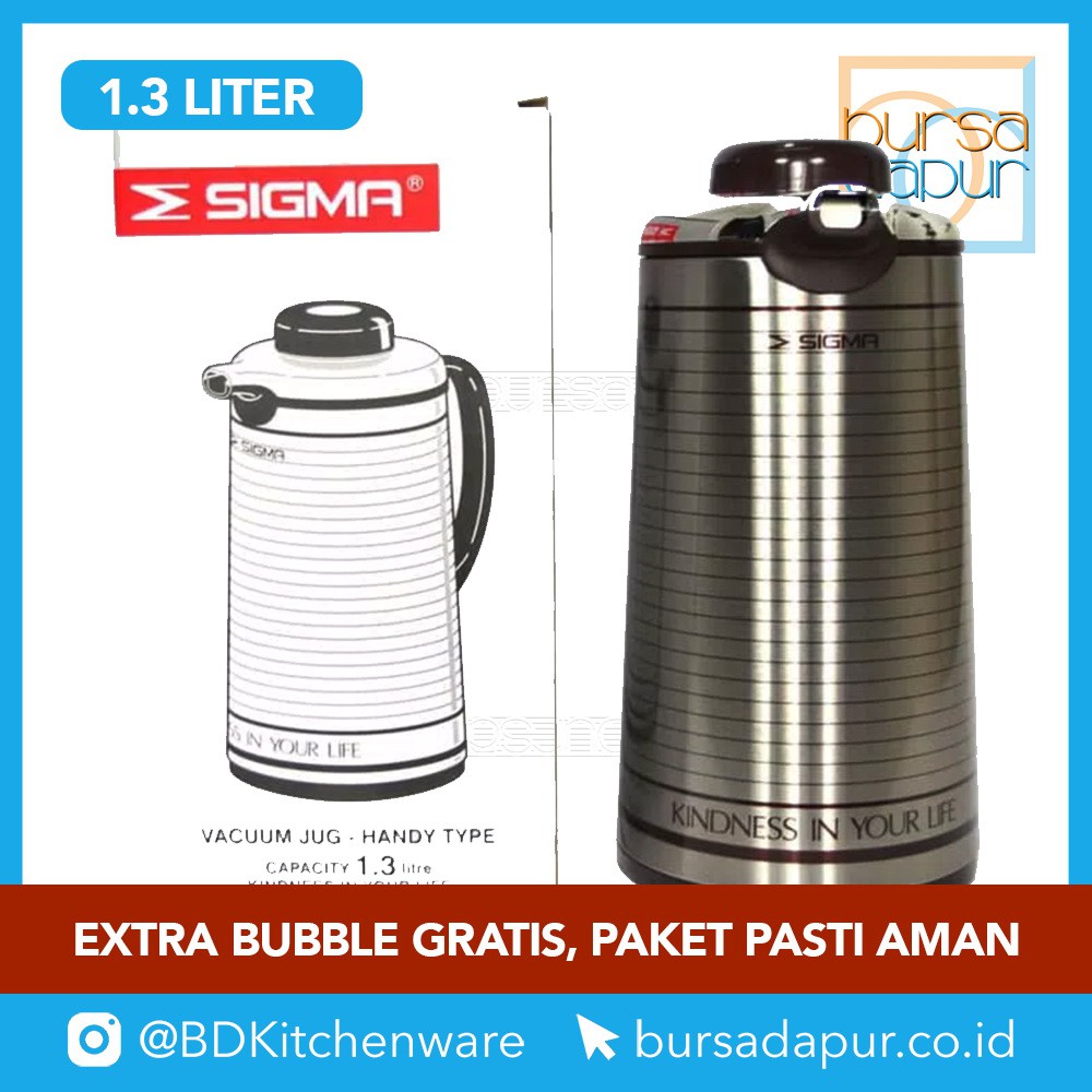 Termos Air Panas SIGMA / 1.3 L