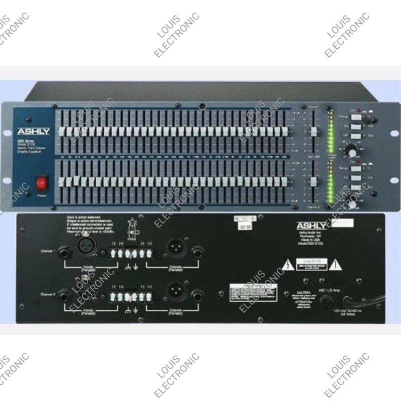 Equalizer ASHLY GQX3102 GQX 3102 ( 2 X 31 Channel )