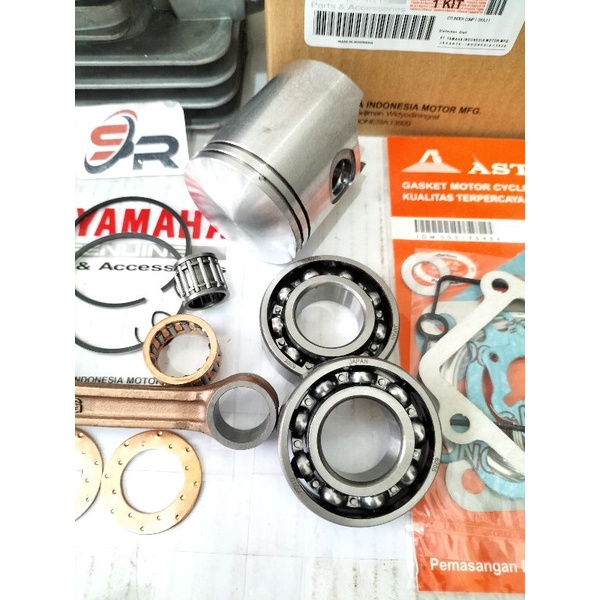 BLOK SEHER PLES BERING SETANG SEHER (4WH) (3XA) YAMAHA YGP FIZR  FIZ R  FORCE 1 POSWAN 2 TAK  LAMAKELENGKAPAN PRODUK  BLOK SEHER SET  SETANG SEHER  BERING SEPASANG 6205_6205 TOPSET  LEM  SIL KLEP