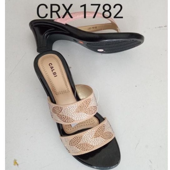 Heels pesta 5cm terbaru CRX 1782 merk CALBI