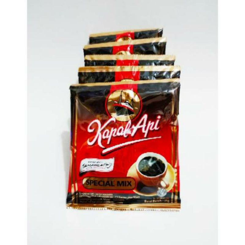 Kapal Api Spesial Mix Kopi Hitam isi 10pcs 10x25gr