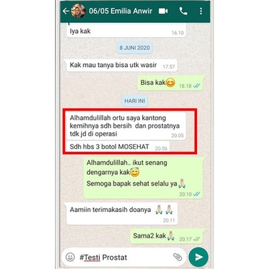 MOSEHAT - OBAT TETES BANTU ATASI PROSTAT