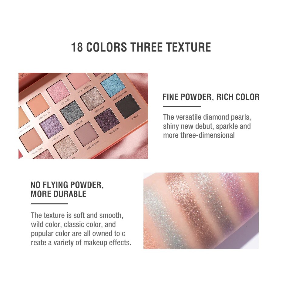 Focallure 18 Color Eyeshadow Sweet As Honey Eyeshadow Palette Focallure Eyeshadow Matte Focallure Eyeshadow Shimmer Focallure Palet Eyeshadow Focallure Focallur Focalure Fucallure Foccalure