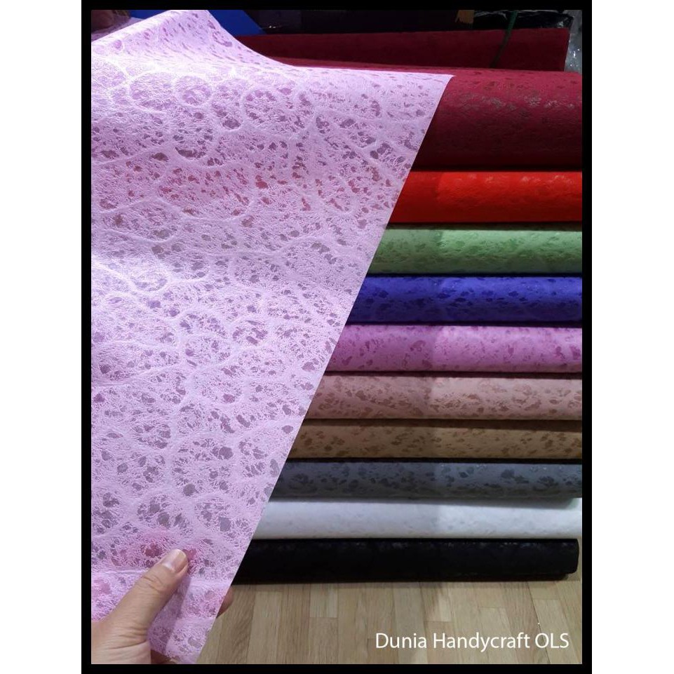 

GULALI KERTAS PEMBUNGKUS BUKET BUNGA KAPAS PARCEL KADO HADIAH - PINK TUA