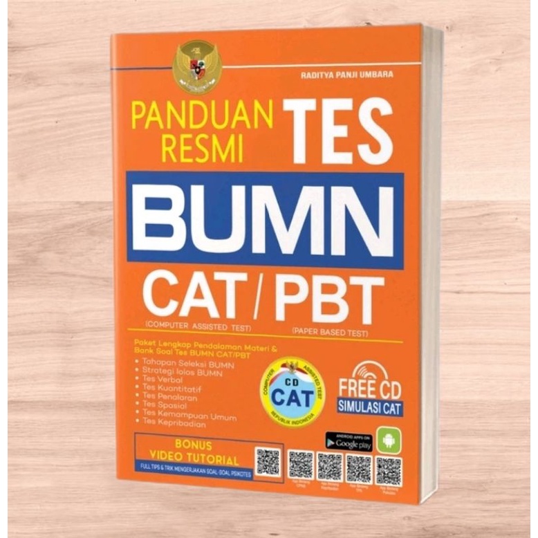 Jual Buku Panduan Resmi Tes BUMN CAT/PBT+CD | Shopee Indonesia