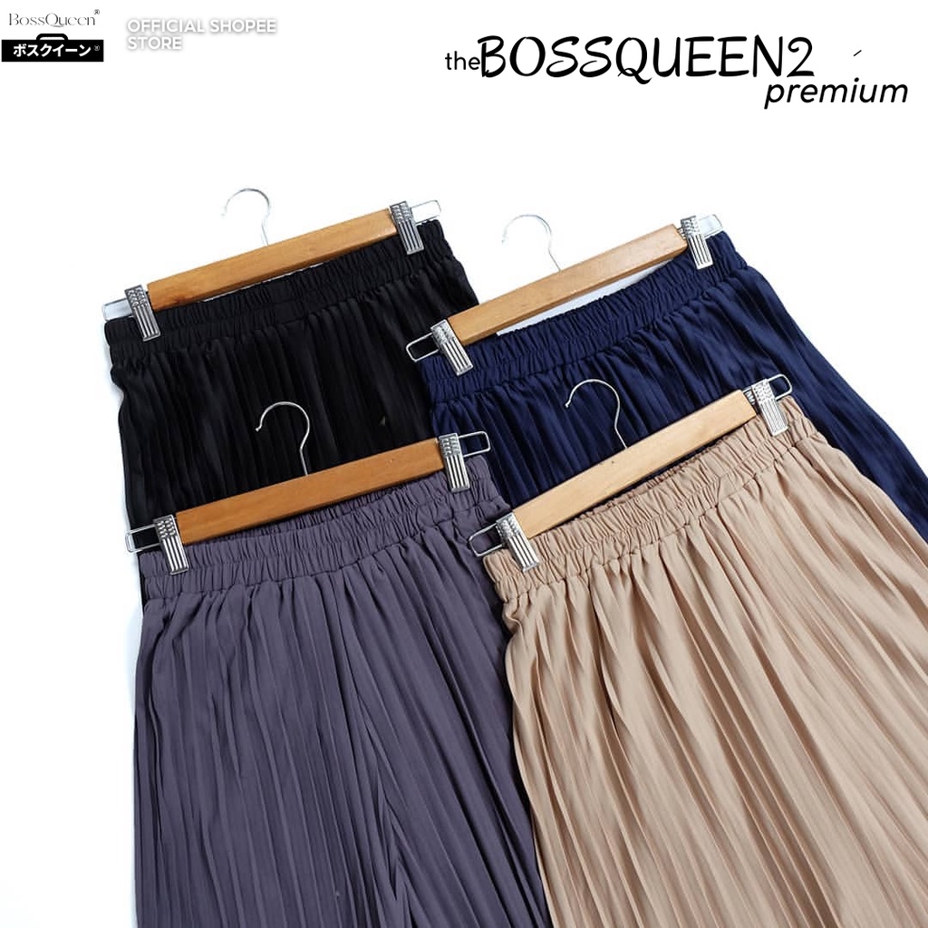 ROK PLISKET PREMIUM /ROK PANJANG MUSLIM/ROK HIGH QUALITY BY BOSSQUEEN2