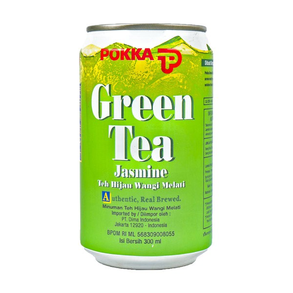 

POKKA Green Tea Jasmine 300ml - POKA Teh Hijau Melati Kemasan Kaleng