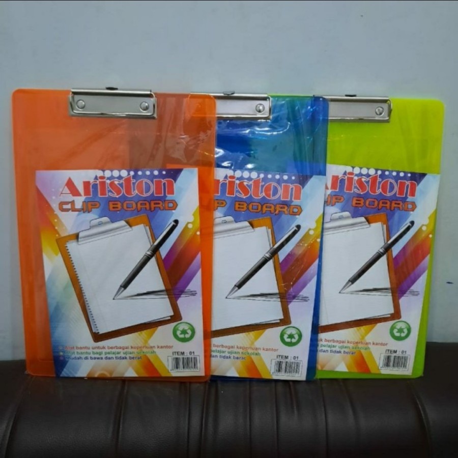 

Clipboard / Papan Dada Plastik Folio F4