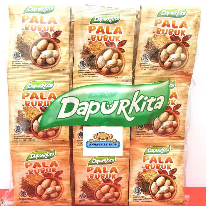 

Dapur Kita Pala Bubuk Nutmeg Powder Sachet Halal 060