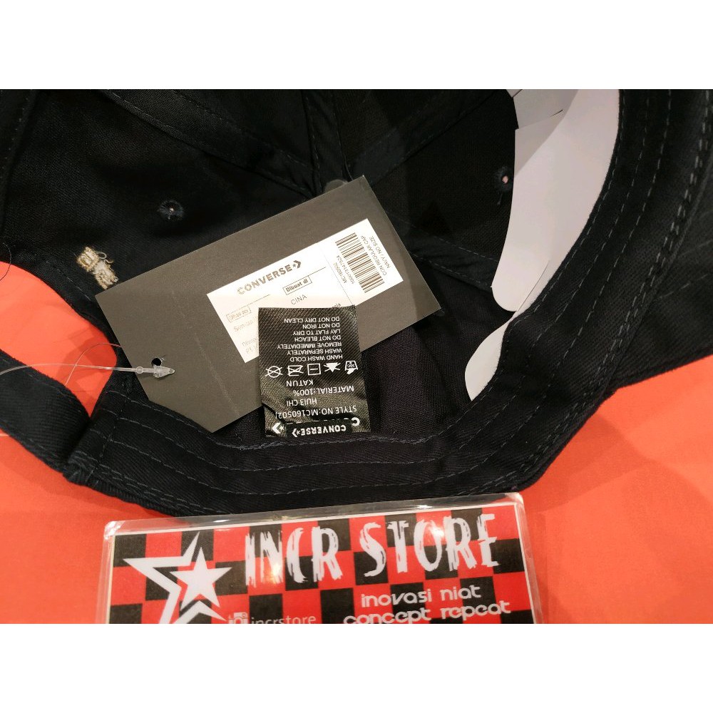 Topi Converse Chuck Taylor Left Reguler Caps Navy Original