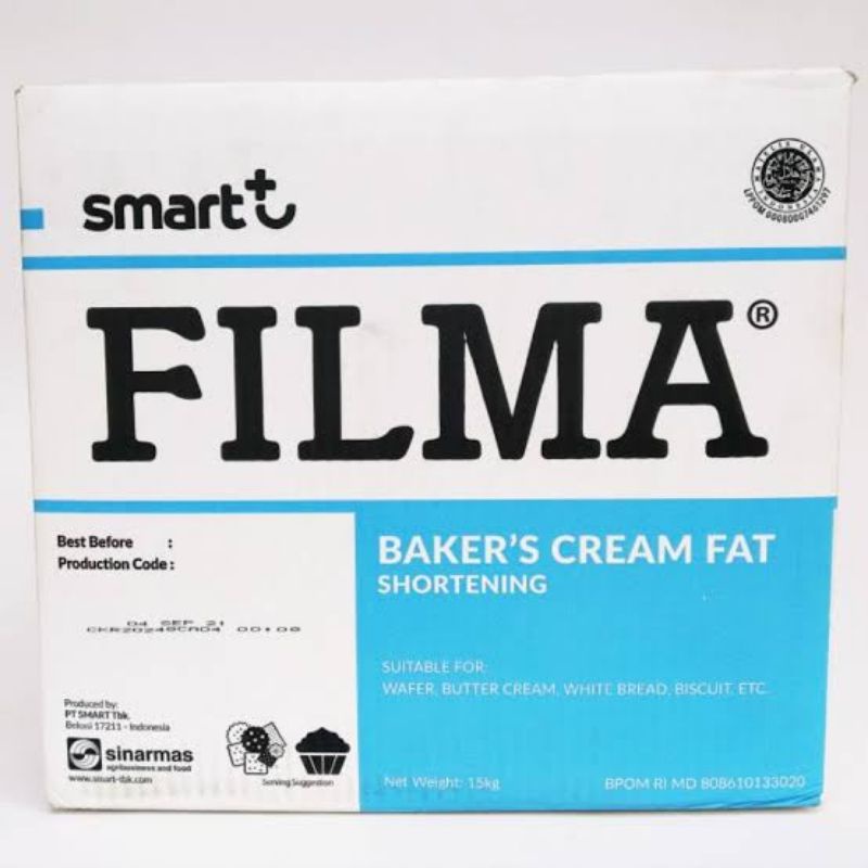 

FILMA BAKERS CREAM FAT 15KG