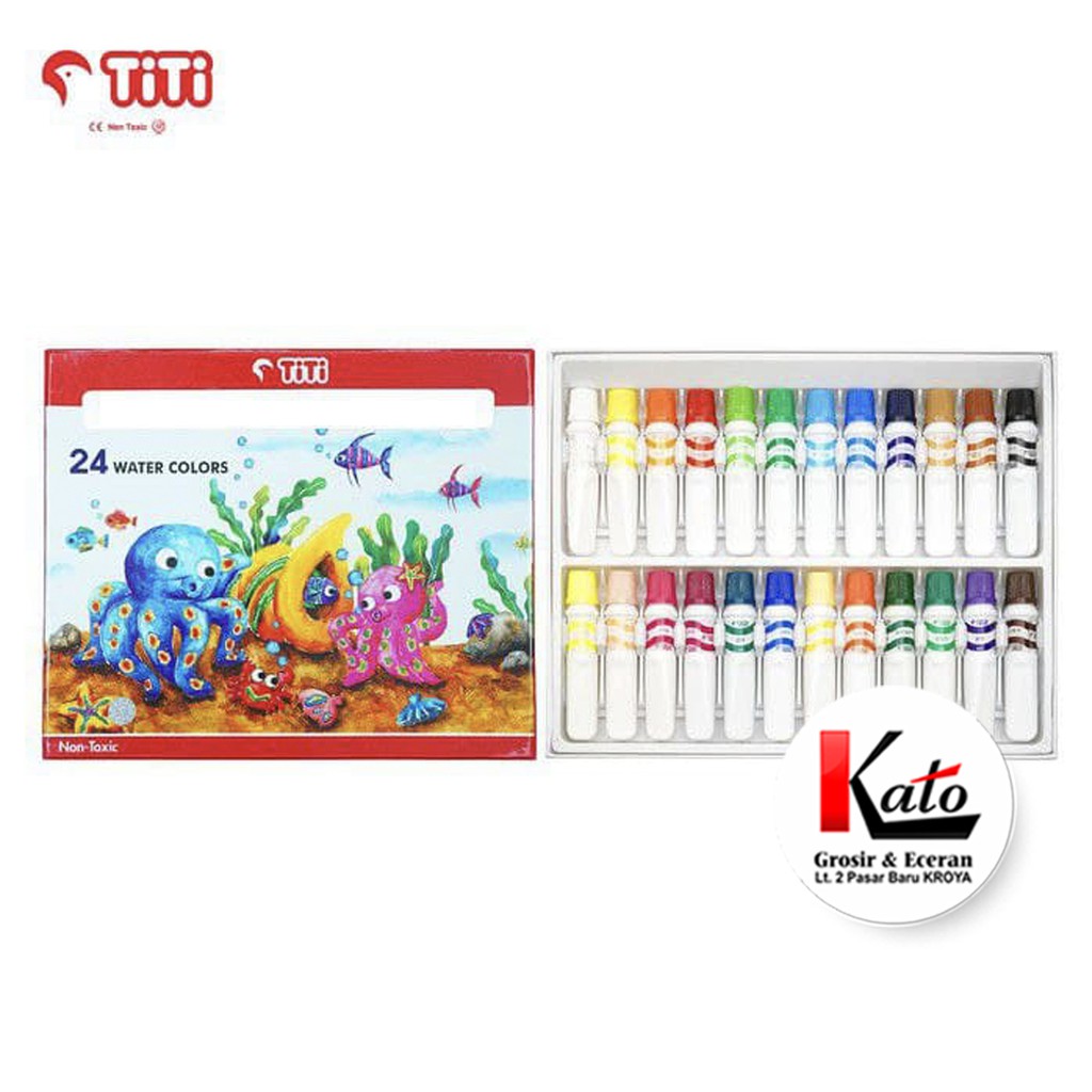 

TITI Water Colors 24pcs 6mlx24warna