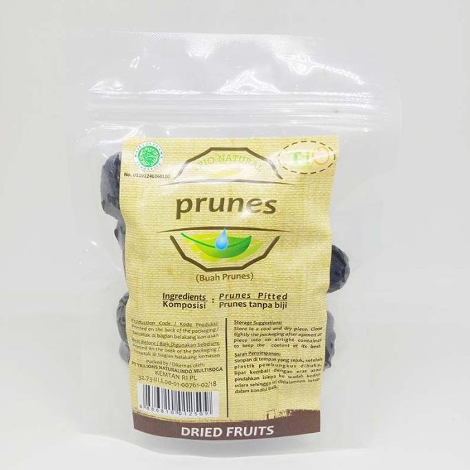 

}}}}}}] TRIO NATURAL PRUNES 250 G