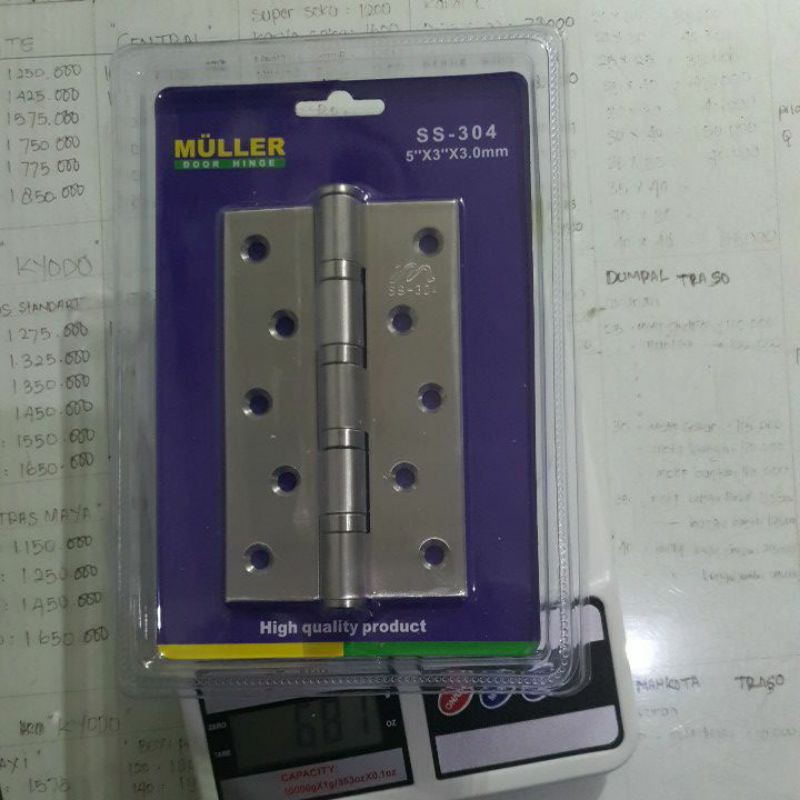 ENGSEL PINTU & JENDELA MULLER 5"