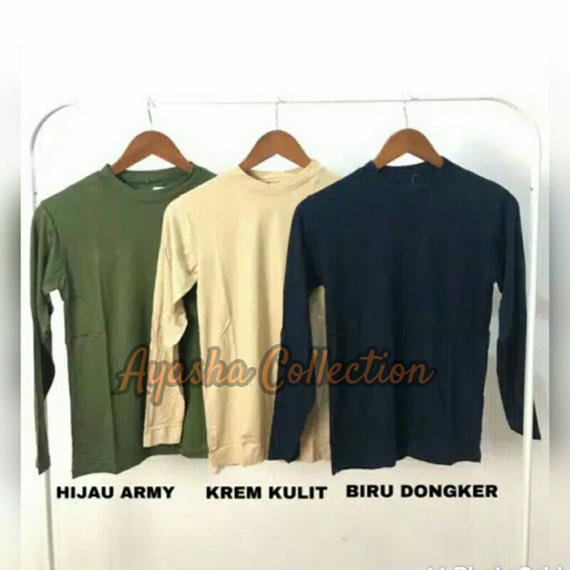 Manset Baju Atasan/Dalaman Wanita Bahan Kaos Rayon Premium