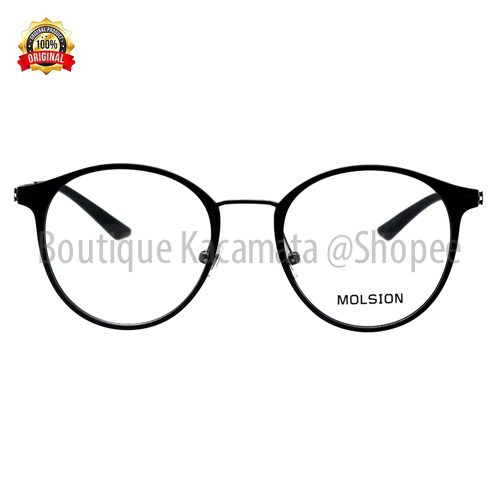 Frame Kacamata Molsion Original MJ6102-B11