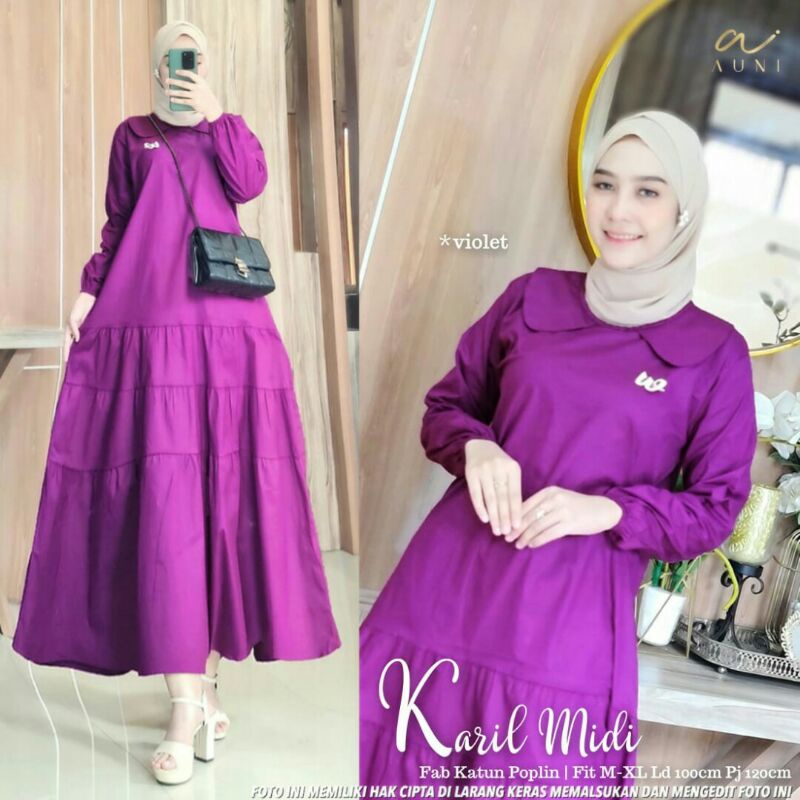 KARIL Midi Dress Ori by Auni