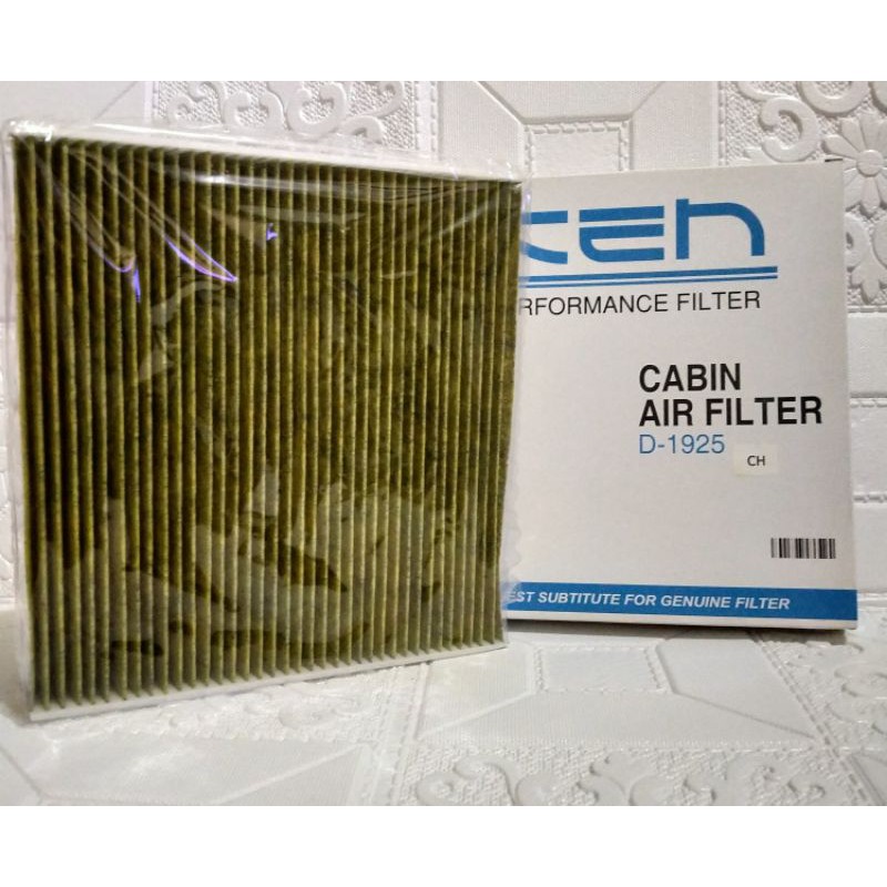 Filter AC HIGH Carbon GREEN/HIJAU Honda Civic FD FB