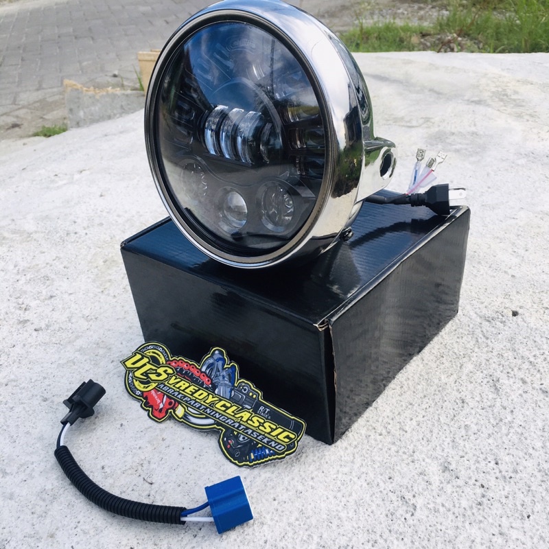 daymaker 7in set batok ninja SS LAMPU NINJA SS daymaker 7inch set batok ninja SS