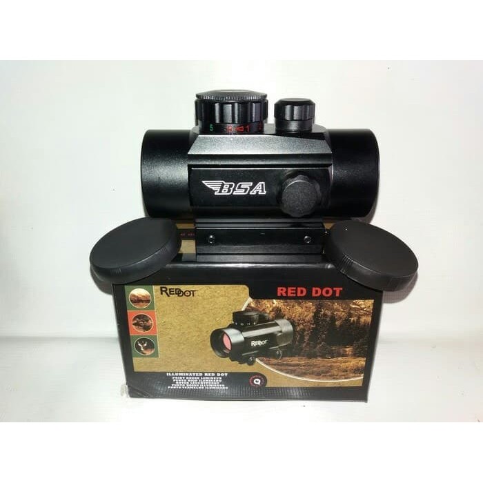 Red Dot BSA 1x30 RD - Red Dot Scope for Air Rifle or Ersoft