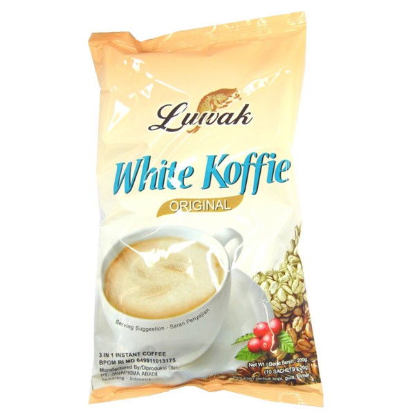 

Kopi Luwak White Koffie 10Sx20G