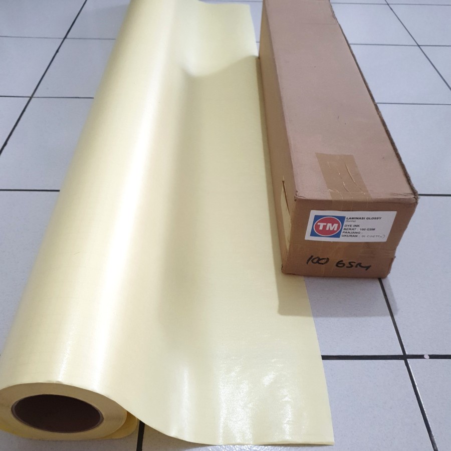 

Laminasi Dingin 100 gsm (61 cm x46 m) l Matte / Glossy