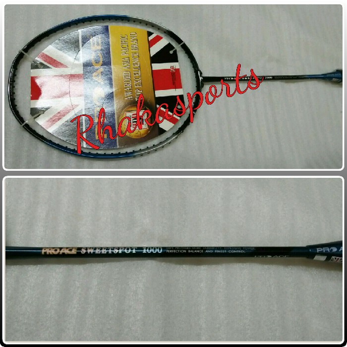 raket badminton PRO ACE sweetspot 1000