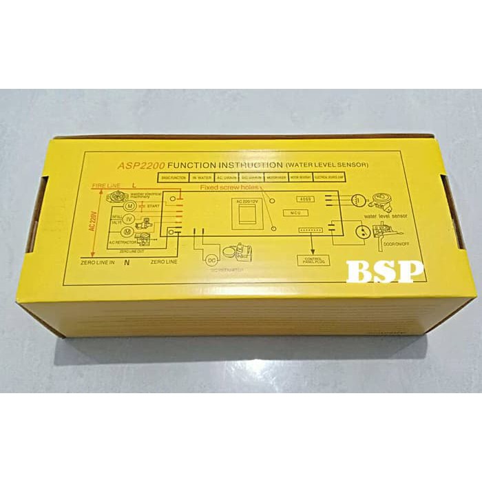 MODUL PCB (MAIN BOARD) MESIN CUCI UNIVERSAL SXY(ASP)-2200