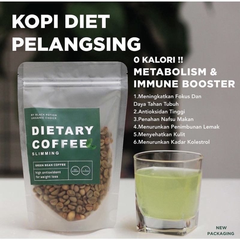 

READYSTOK! KOPI HIJAU DIET 1000% ALAMI PREMIUM AMPUH