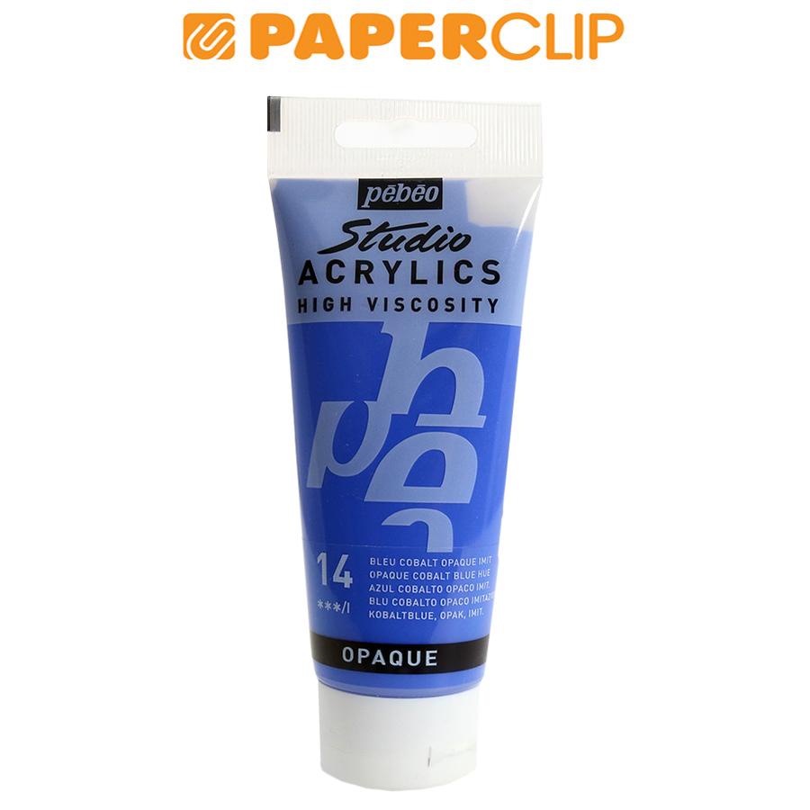 

CAT PEBEO ACRYLIC 100ML OPAQUE COBALT BLUE 831-014