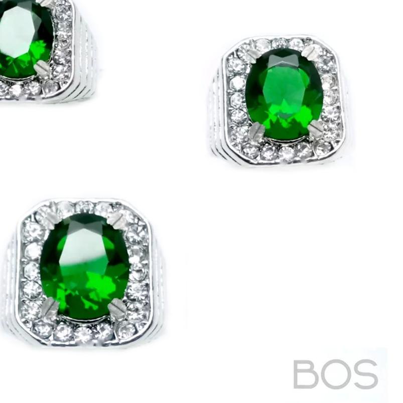 ♂ [] Cincin Pria Batu Akik Cutting Sapphire Ruby Emerald Peridot Mystic Onyx Pink Ruby ⅎ