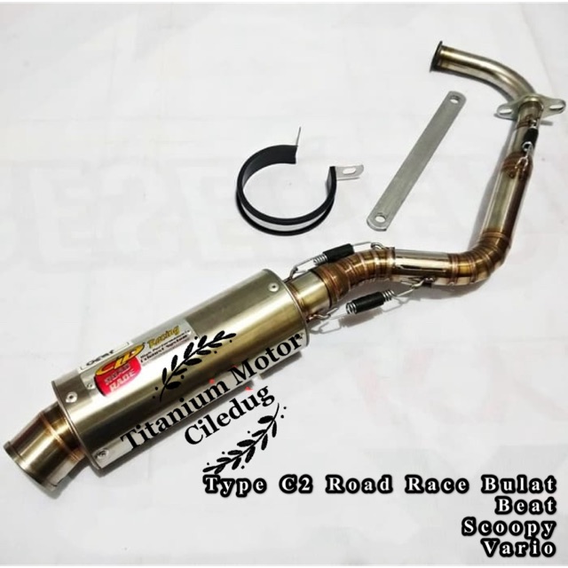 Knalpot CLD C2 Road Race Beat - Scoopy - Vario