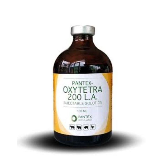 Jual Pantex Oxytetra 200 LA - Antibiotik Pernafasan Dan Pencernaan ...