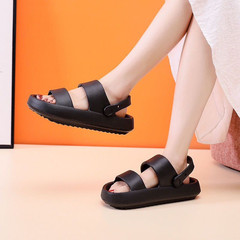 Mainland Sandal Slop Pria Wanita Sandal Karet Casual Korean Fashion Indoor Outdoor HSN104