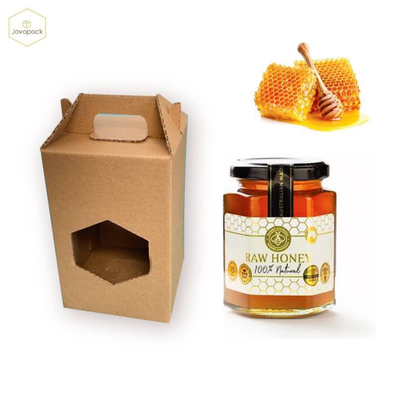

Kardus Madu / Kardus Botol / Kardus minuman / Gable box / Madu / Kardus 10x10x14.5 Minimal 30pcs