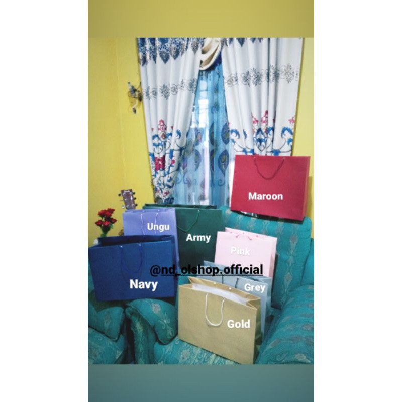 

Paperbag custom warna