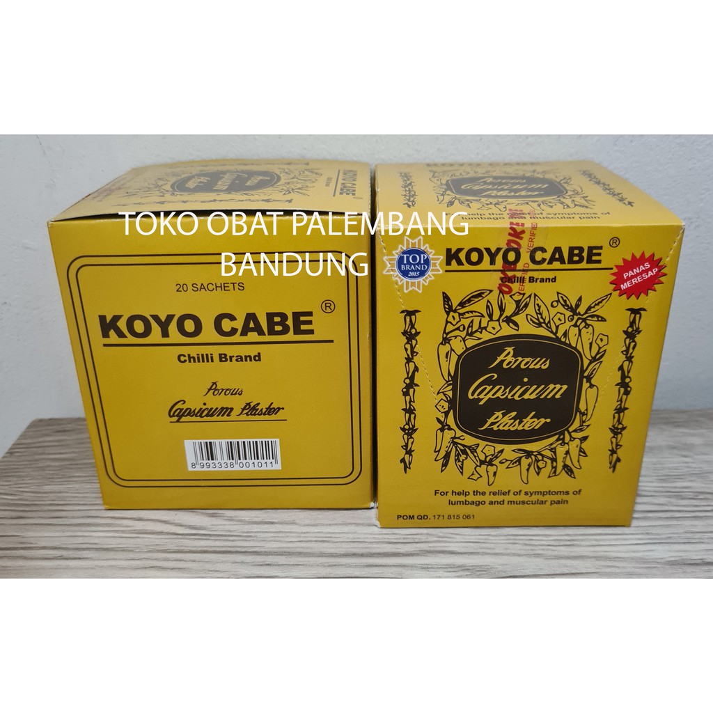 1BOX KOYO CABE CHILLI BRAND POROUS CAPCIUM 20' CHILLI KOYO CABE KOYO