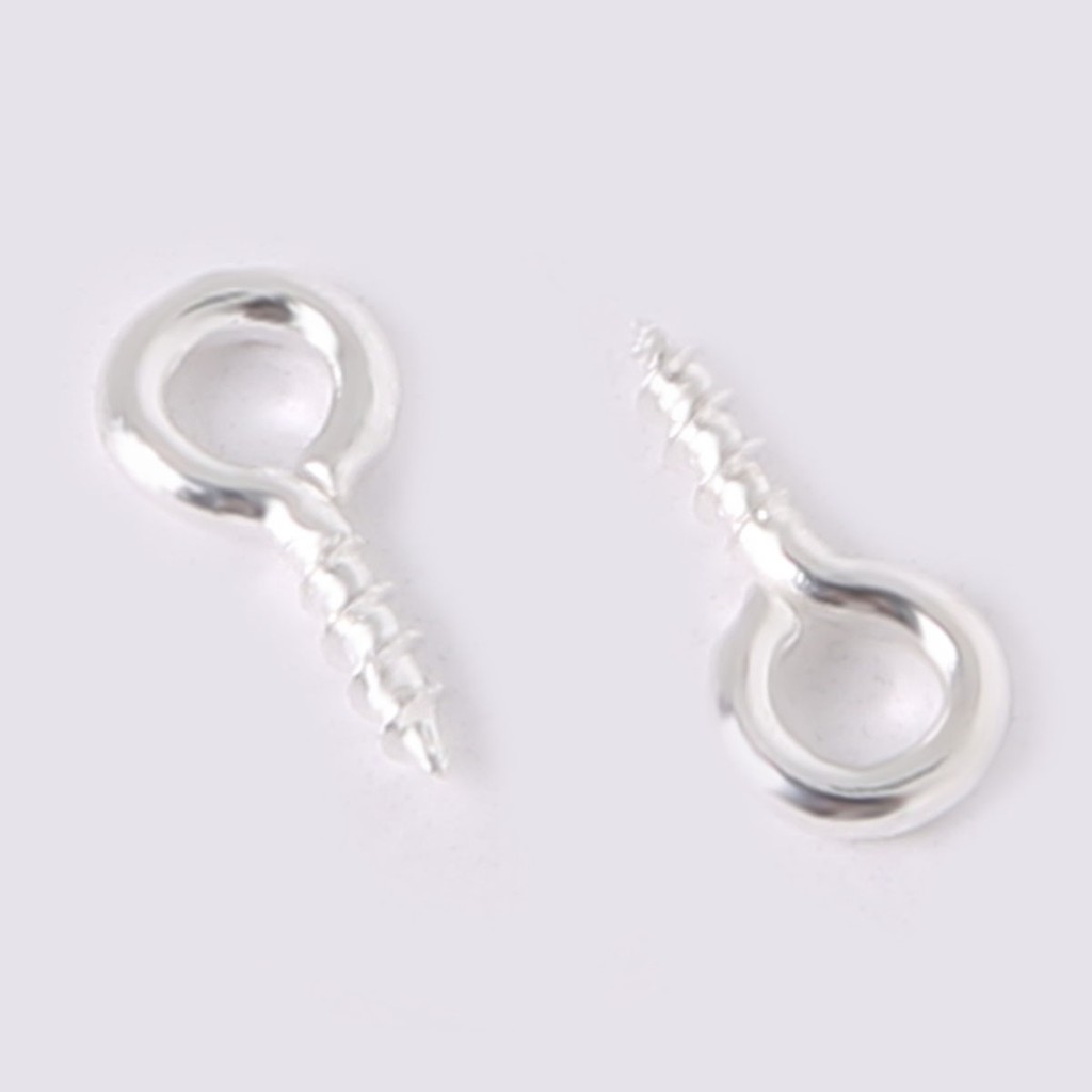 200pcs Pin Mata Mini Ukuran 4x8mm Untuk Membuat Perhiasan Anting Diy