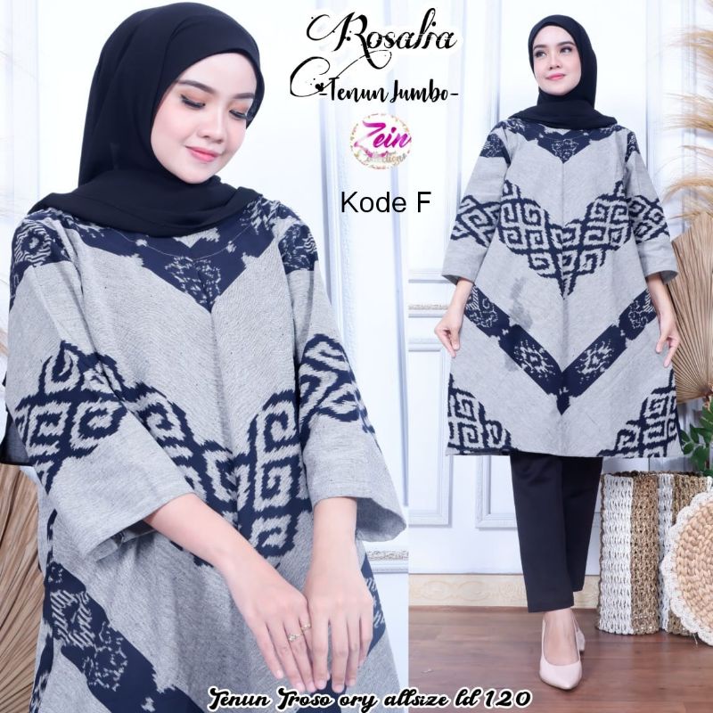 Tunik Rosalia Tenun Jumbo fab Tenun Troso Ori 2